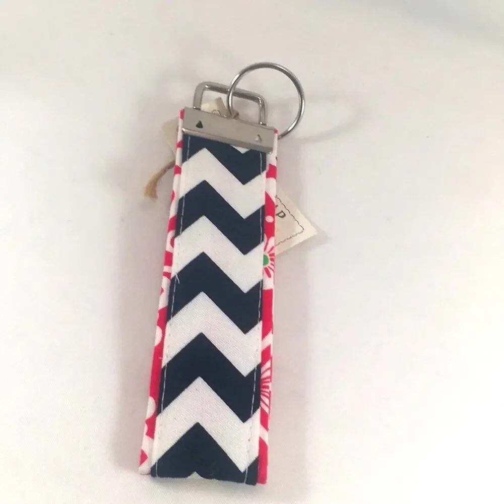 Kappa Alpha Theta embroidered key fob keyc…